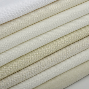 Canvas <b>Fabric</b> Linen Cotton Plain Dyed <b>Medium</b> Weight Woven Breathable Cushion <b>Fabric</b> In Stock - Product Image 1