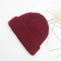Bonnet d'hiver tricoté côtelé personnalisé à petit MOQ pour pêcheur, course à pied, plage, affaires, voyage