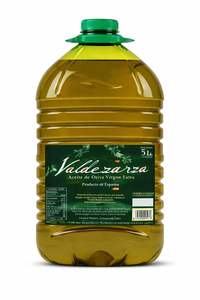 Huile d'olive extra vierge biologique pure à 100% VALDEZARZA, pressée à froid, bouteille PET transparente de 5L, durée de conservation de 18 à 24 mois, pour la cuisine - Product Image 2
