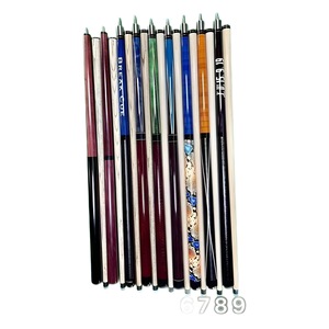 ไม้คิวไนน์บอล หัวใหญ่ 13 มม. ทำจากไม้เมเปิล 1 ชิ้น ทนทาน สำหรับบิลเลียดจีนแปดลูก และอเมริกันไนน์บอล - Product Image 5