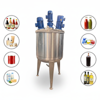 Cuve de mélange industrielle avec agitateur, mélangeur cosmétique, machine à fabriquer des lotions corporelles, machine à mélanger le shampoing