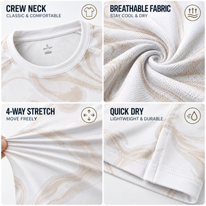 Dryfit T-Shirts Sport Sublimationsdruck Leichtgewichtige Mesh Schnelltrocknende Trainings-T-Shirts Maßgeschneiderte Teamkleidung Activewear Hersteller - Product Image 2