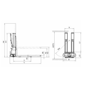 InnoLIFT Carrello Elevatore per Pallet 310000 - Product Image 4