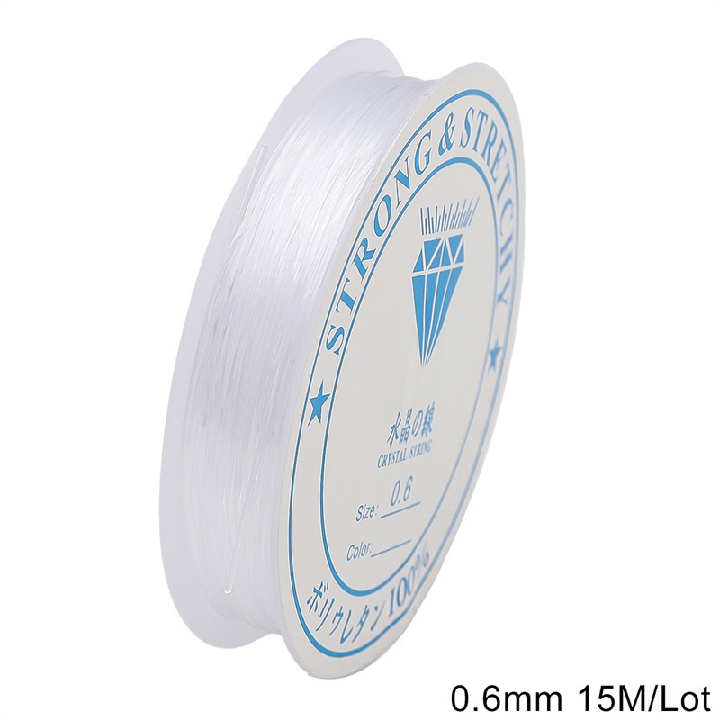 0,6 mm d'épaisseur, blanc transparent, environ 15 mètres en rouleau.