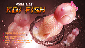 Precio de fábrica 8 pulgadas FAAK artificial de gran tamaño en forma de pez realista tapón anal silicona suave insertable juguete sexual grandes consoladores anales - Product Image 6