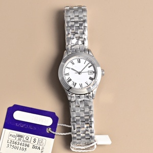 Montre de luxe haut de gamme avec mouvement mécanique automatique, fenêtre de calendrier, cadran à motif solaire, étanche pour usage quotidien, Longines. - Product Image 2