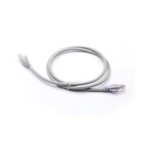 Kabel Patch Ethernet PVC Model Baru CAT5/CAT5e dengan Konektor RJ45 untuk Pusat Data, Rak Server, dan Jaringan Rumah Pintar