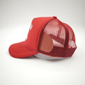 Casquette de camionneur personnalisée avec logo, casquette en mousse à 5 panneaux, casquette de baseball en maille, logo imprimé, casquettes de camionneur vierges - Product Image 4