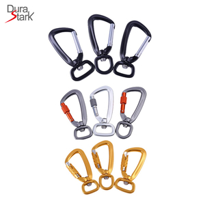 Hàng không hợp kim nhôm Snap móc xoay, Carabiner nhẹ với cơ chế quay cho thiết bị chuyên nghiệp - Product Image 2