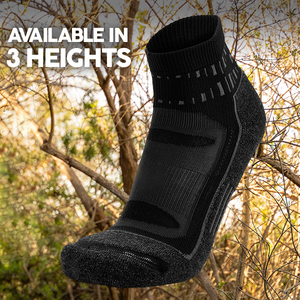 Resist Performance No Show Athletic Running <b>Wool</b> <b>Socks</b> - Product Image 3