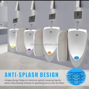 Alfombrillas desodorantes desechables personalizadas para urinarios, desodorizante para urinarios, bloque aromático triangular desodorante para urinarios masculinos - Product Image 1