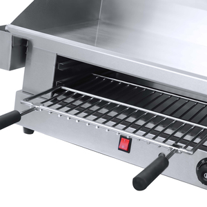 <span class=keywords><strong>Piastra</strong></span> Elettrica Commerciale 2 in 1 con Funzione Salamandra e <span class=keywords><strong>Tostapane</strong></span> per Fondere Formaggio - Product Image 4