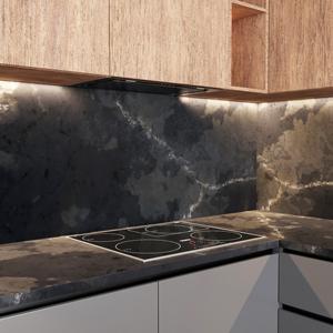 Mobili da Cucina Modulari RTA a Forma di <span class=keywords><strong>L</strong></span> o a U, Moderni, Impermeabili, Ecologici con <span class=keywords><strong>Isola</strong></span> e Guide per Cassetti - Product Image 3