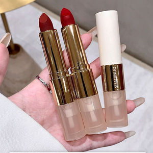 Shaqin2 2 IN 1 çift uçlu temizle yağmurluk dudak sır mat ruj uzun ömürlü parlaklık pırıltılı parlak su geçirmez - Product Image 4