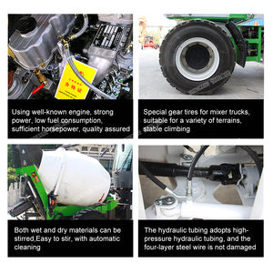 Piccolo <span class=keywords><strong>camion</strong></span> autoaspirante della betoniera in vendita - Product Image 4