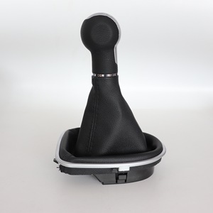 Seat Gear <b>Shift</b> <b>Knob</b> Leather Wrapped Ergonomic Design For Manual Transmission Cars - Product Image 4
