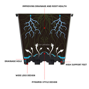 <span class=keywords><strong>Maceta</strong></span> <span class=keywords><strong>Cuadrada</strong></span> de 25 <span class=keywords><strong>Litros</strong></span> con Protección UV y Excelente Drenaje para Arándanos y Frambuesas - Product Image 3