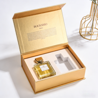 Caja de Regalo de Cartón Rígido Magnético para Perfumes, Cosméticos, Personalizada con Tinta de Soya
