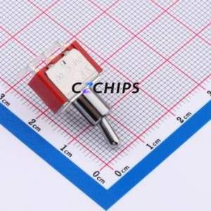 MT-0-103-C003-N003-RS Toggle Switch Bent Lead Through Hole-5P,13.1x8mm Switch - Product Image 2