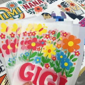 Camisetas con Diseños Personalizados de Plantas y <span class=keywords><strong>Flores</strong></span>, Transferencia de Calor por Plancha, Impresión por Transferencia DTF Lavable e Impermeable, PET - Product Image 2