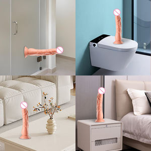 Delove Adult Sex Toys Masturbateur PVC réaliste avec d'énormes godes Pénis lesbiens souples Grande taille Outils de masturbation pour femme Femme - Product Image 6