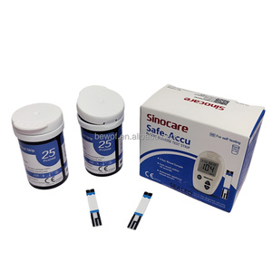 <span class=keywords><strong>Tiras</strong></span> Reactivas para Glucómetro Safe Accu 25 Sinocar - Product Image 3