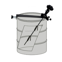 Tambour d'entrée en acier inoxydable pneumatique ibc peinture mélangeur agitateur d'air 200l