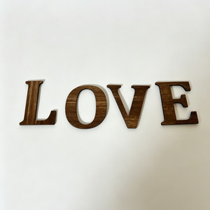 Wooden English Alphabet <b>Letters</b> DIY <b>Wall</b> Desktop Decor Rustic Home Decoration Multi Piece Set - Product Image 4