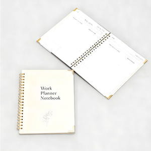 สมุดบันทึกปกแข็งแบบกำหนดเอง ขนาด A5 ไดอารี่พิมพ์ลาย วางแผนงานประจำวัน - Product Image 1