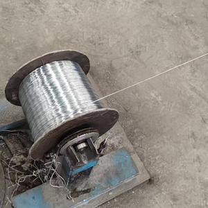 Cable de Acero Galvanizado en Espiral, Delgado, de 10 mm, 1*7, de Acero al Carbono, para Cercas Eléctricas, Teleféricos y Construcción - Product Image 4