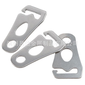 Eda Stainless Steel Tent Hook 3Pcs For <b>Tarp</b> Pole Wind Rope Accessory General Use - Product Image 4