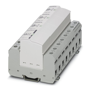 Protector Contra Sobretensiones Phoenix Contact FLT-SEC-P-T1-3S-350/25-FM 60 kA Clase T1 Plástico Individual - Product Image 1