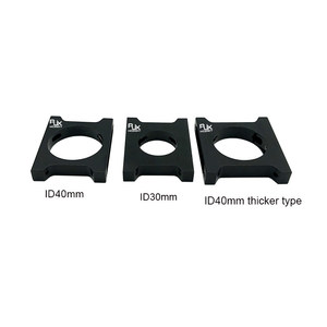 RJXHOBBY RJX 30/40/50mm Abrazadera de Tubo de Aluminio y Carbono, Placa Central de Fijación, Conector de Tubo Redondo para Brazo de Dron Agrícola - Product Image 5