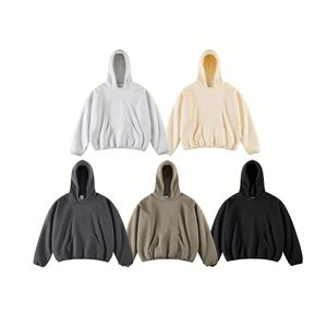 Kanye Kanye amélioré avec transfrontalier court large INS Silhouette Hoodie automne et hiver Hoodie Man - Product Image 3