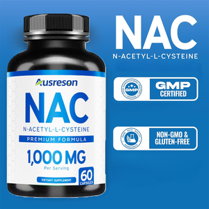 Ausreson Nac <strong>n</strong> <strong>Acetyl</strong> Cysteine <strong>Capsules</strong> Liver Supplement Tudca Milk Thistle Immune Support 600mg NAC <strong>Capsules</strong> - Product Image 2