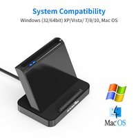 Lecteur de carte à puce USB Common Access EMV ISO 7816 CAC Smart Contact IC