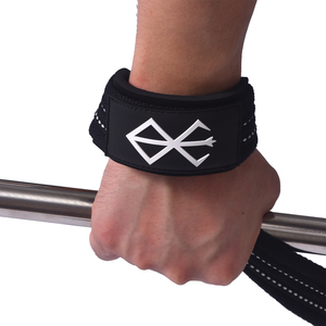 Custom Logo Wholesale Anime Berserk Gym Deadlift Lifting Wrist <b>Straps</b> Padded Lifting Weightlifting <b>Straps</b> for Deadlifts - Product Image 2