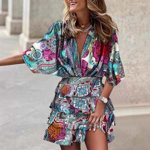 Vestido Casual de Chiffon para Mulheres Verão 2025 Moda Vestidos Sexy para Festas e Eventos - Product Image 5