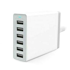 Uslion — <span class=keywords><strong>chargeur</strong></span> rapide USB, <span class=keywords><strong>6</strong></span> ports pour téléphone, 10a, 50W, famille, adaptateur, avec indicateur lumineux, offre spéciale - Product Image 2