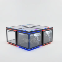 Máquina de garras de juguete Magic Cube 2 Mini + Máquina de grúa de cubos pequeña + Máquina de garras de Rubik pequeña