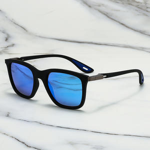 Lunettes de soleil carrées à monture intégrale, très tendance, style européen et américain, verres TAC UV400, marque de créateur - Product Image 4