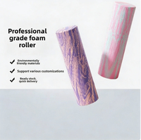 Rouleau en mousse EVA antidérapant et écologique 45*15cm, haute densité, pour yoga, récupération musculaire, massage des tissus profonds, Pilates, libération myofasciale