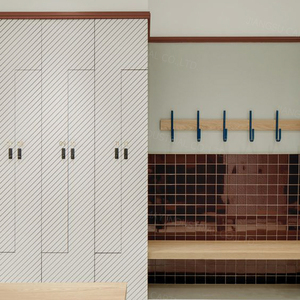 Casiers industriels colorés Cartmay à 6 ou 8 portes, armoire de rangement, vestiaire de salle de sport, <span class=keywords><strong>casier</strong></span> <span class=keywords><strong>vertical</strong></span> - Product Image 1