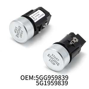ปุ่มสตาร์ท/ดับเครื่องยนต์ 5G1959839A สำหรับระบบสตาร์ทแบบไร้กุญแจของรถยนต์ Volkswagen Golf 7 - Product Image 5