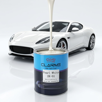 Peinture en spray transparente 2K anti-jaunissement, revêtement de durcissement haute performance pour la rénovation de voitures, camping-cars et bateaux