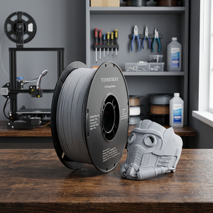 TINMORRY 1.75mm PLA CF Filament for 3D Printers Direct Factory Manufacture <b>Plastic</b> <b>Rods</b> for Infinite 3D Impresora/Light Grey - Product Image 3