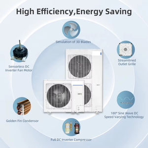 เครื่องปรับอากาศแบบแยกส่วนสำหรับโรงงาน  ชุดแฟนคอยล์ยูนิต  ระบบปรับอากาศ HVAC VRF VRV  แอร์มัลติโซน  เครื่องปรับอากาศพลังงานแสงอาทิตย์  ชุดภายนอกสำหรับ I - Product Image 3