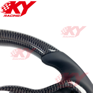 Volant personnalisé en cuir véritable et fibre de carbone pour BMW G05 G80 M340i G82 M4 M240i G11 G02 G42 G22 G30 G20 X3 G01 540i X1 - Product Image 2