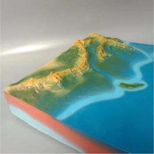 Großes Inselformationen-Demonstrationsmodell, 3D-Geologie-Lehrmittel für den Geographieunterricht - Product Image 4