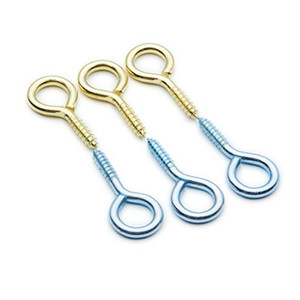 Couleur oeil boulon de levage <span class=keywords><strong>vis</strong></span> crochet balançoire raccord or oeil poisson O fermoir gros mur crochet <span class=keywords><strong>vis</strong></span> - Product Image 2